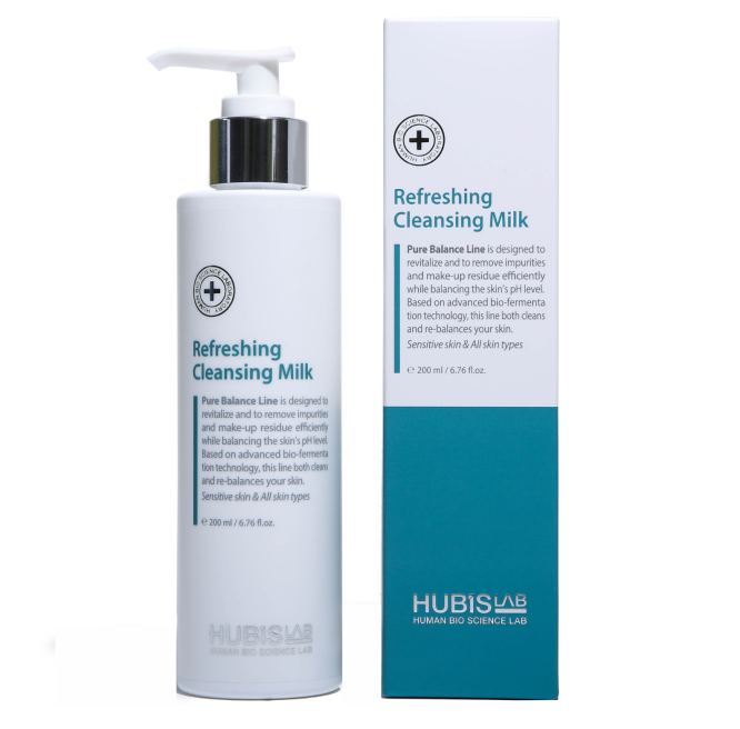 HUBISLAB PURE BALANCE GAIVINAMASIS VALOMASIS PIENELIS, 200 ML