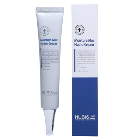 HUBISLAB MOISTURE MAX HYDRO DRĖKINAMASIS VEIDO KREMAS, 40 G