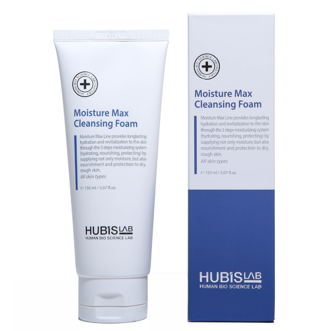 HUBISLAB MOISTURE MAX VEIDO PRAUSIKLIS, 150 ML