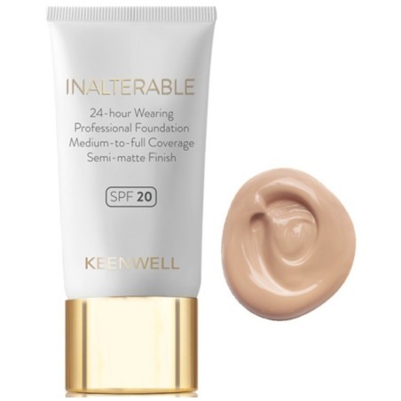 KEENWELL INALTERABLE SKYSTAS MAKIAŽO PAGRINDAS SU SPF20, 30 ML  (Nr. 2)