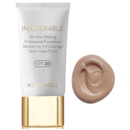 KEENWELL INALTERABLE SKYSTAS MAKIAŽO PAGRINDAS SU SPF20, 30 ml (Nr. 4)