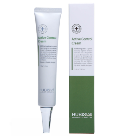 HUBISLAB ACTIVE CONTROL VEIDO KREMAS, 40 G
