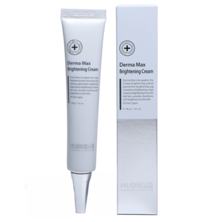 HUBISLAB DERMA MAX ŠVIESINAMASIS VEIDO KREMAS, 40 G