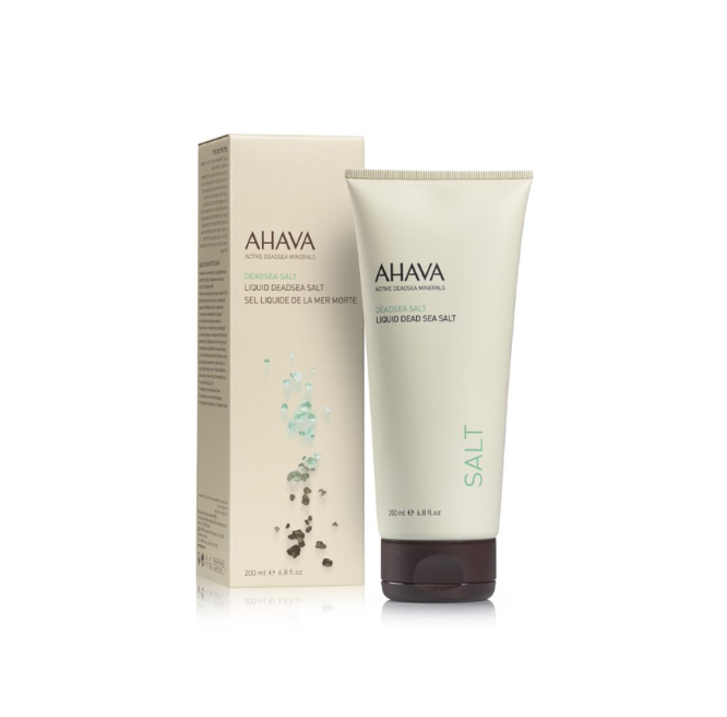 AHAVA DEADSEA SALT SKYSTA NEGYVOSIOS JŪROS DRUSKA, 200 ML