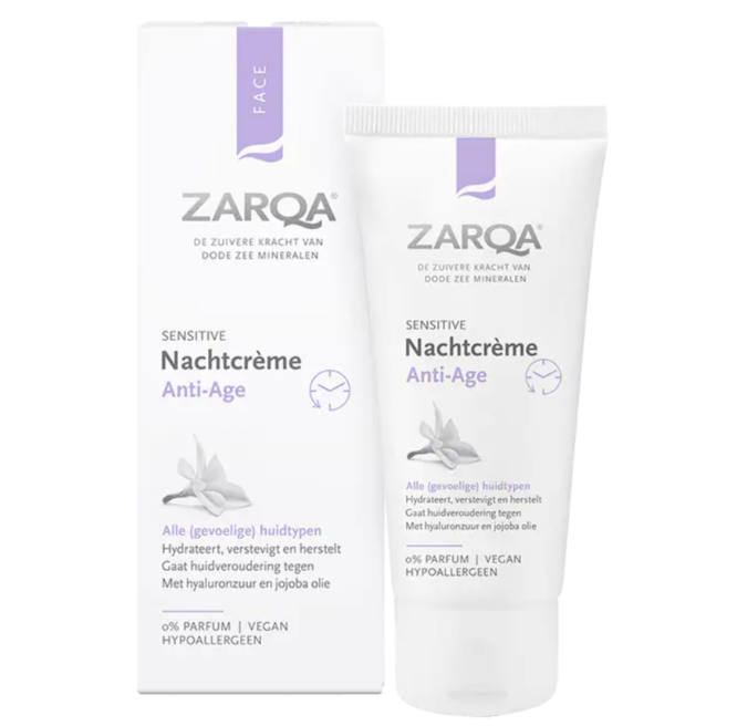 ZARQA NAKTINIS VEIDO KREMAS, 50 ML