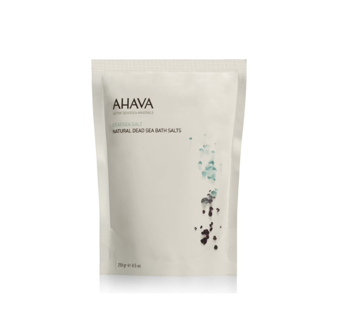 AHAVA DEADSEA SALT NATŪRALI NEGYVOSIOS JŪROS DRUSKA VONIAI, 250 G