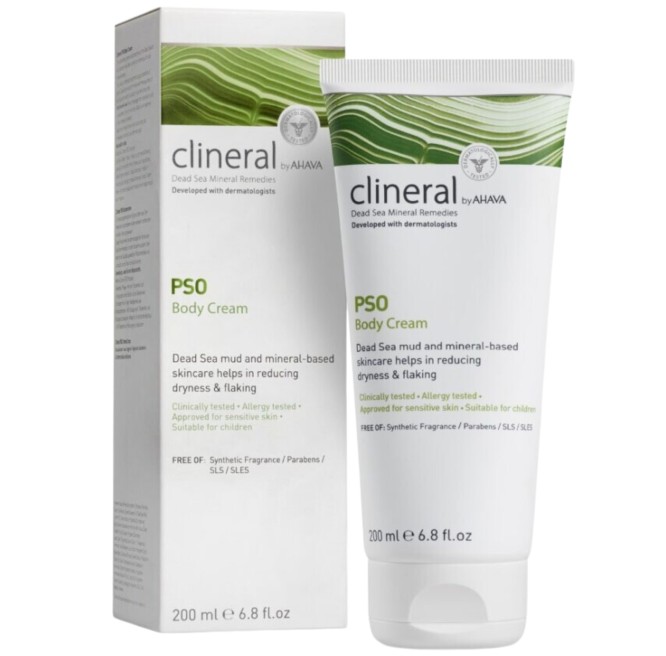AHAVA CLINERAL PSO KŪNO KREMAS, 200 ML