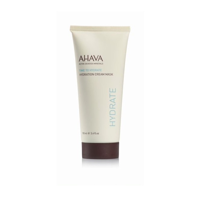 AHAVA TIME TO HYDRATE DRĖKINAMOJI KREMINĖ VEIDO KAUKĖ, 100 ml