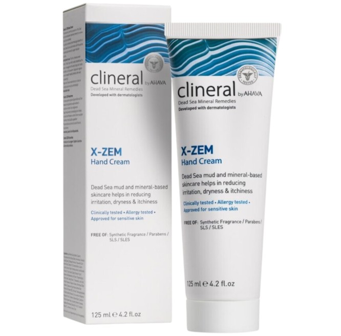 AHAVA CLINERAL X-ZEM RANKŲ KREMAS, 125 ML