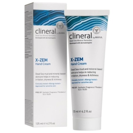 AHAVA CLINERAL X-ZEM RANKŲ KREMAS, 125 ML