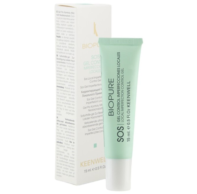 KEENWELL BIOPURE SOS GELIS LOKALIAM NAUDOJIMUI, 15 ML