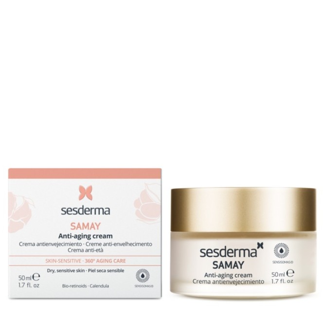 SESDERMA SAMAY VEIDO KREMAS SU AUGALINIU RETINOLIU, 50 ML