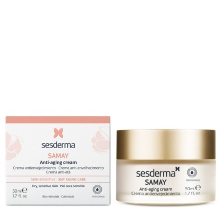 SESDERMA SAMAY VEIDO KREMAS SU AUGALINIU RETINOLIU, 50 ML