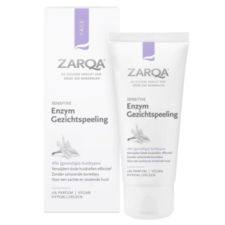 ZARQA ENZIMINIS ŠVELNUS VEIDO PILINGAS, 50 ML