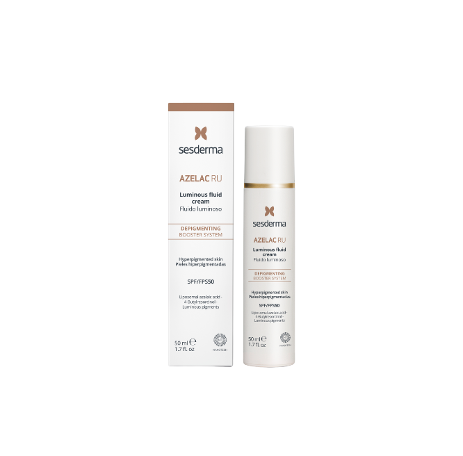 SESDERMA AZELAC RU LUMINOUS KREMINIS FLUIDAS SPF50, 50 ML