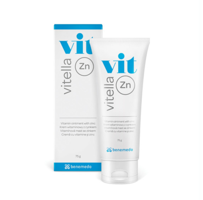 VITELLA ZN KREMAS SU CINKU, 75 ML