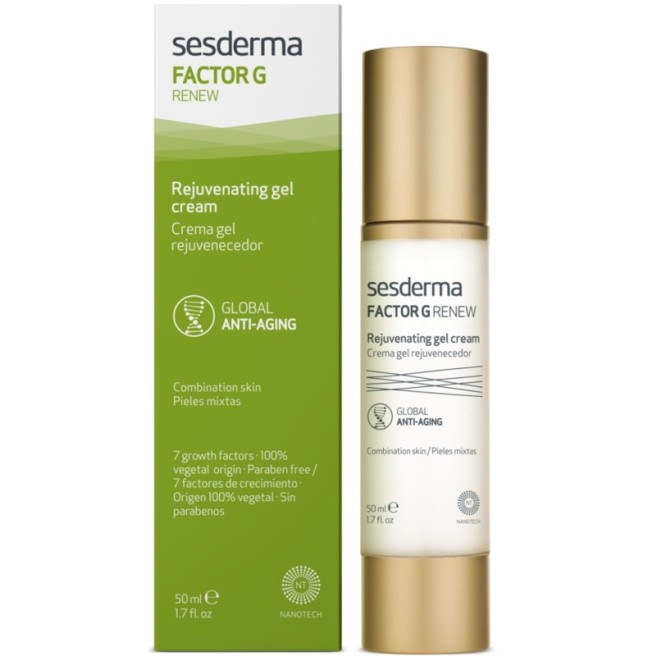 SESDERMA FACTOR G GELINIS VEIDO KREMAS SU AUGIMO FAKTORIAIS, 50 ML