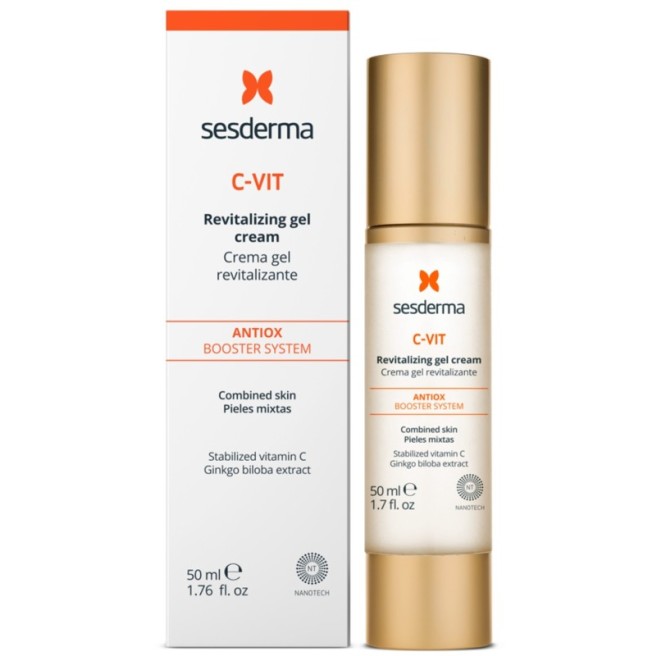 SESDERMA C-VIT ATGAIVINAMASIS GELINIS VEIDO KREMAS, 50 ML