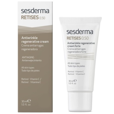 SESDERMA RETISES 0,5% VEIDO KREMAS SU RETINOLIU IR VITAMINU C, 30 ML