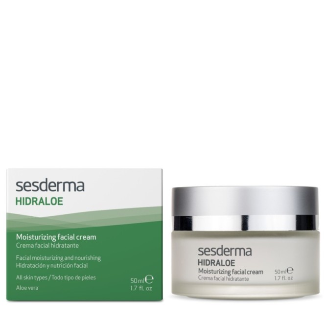 SESDERMA HIDRALOE DRĖKINAMASIS VEIDO KREMAS, 50 ML
