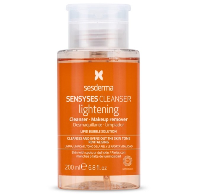 SESDERMA SENSYSES LIGHTENING LIPOSOMINIS VALIKLIS, 200 ML