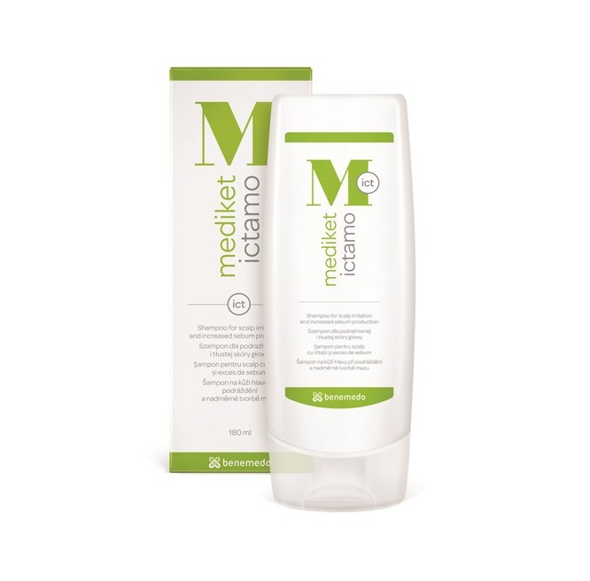 MEDIKET ICTAMO ŠAMPŪNAS, 180 ML