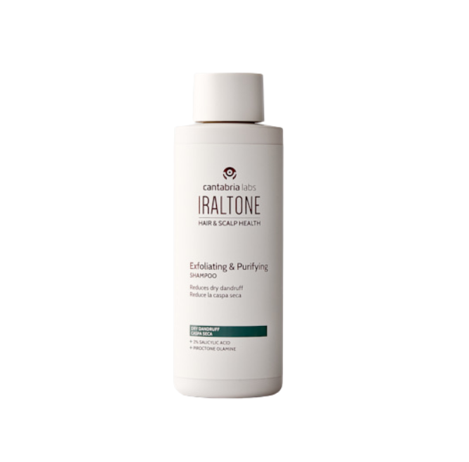 IRALTONE EKSFOLIUOJANTIS IR VALANTIS ŠAMPŪNAS, 200 ML