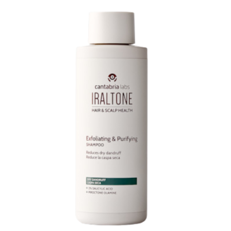 IRALTONE EKSFOLIUOJANTIS IR VALANTIS ŠAMPŪNAS, 200 ML