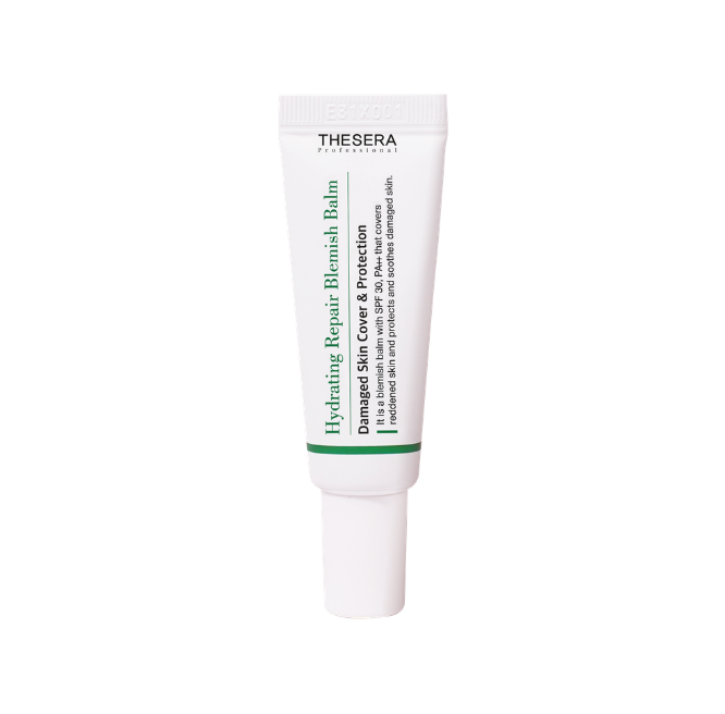 THESERA HYDRATING REPAIR BLEMISH BALM VEIDO KREMAS SU SPALVA SPF30, 10 ML