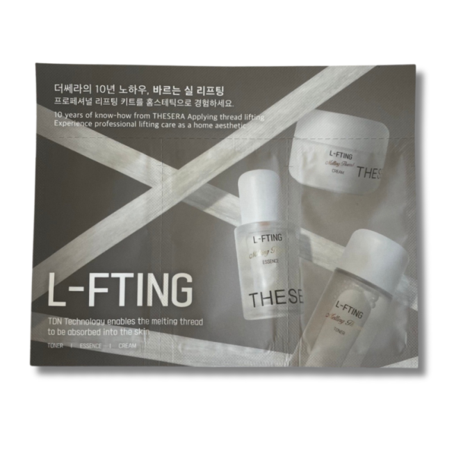 THESERA L-FTING MĖGINĖLIŲ RINKINYS 3x2 ML