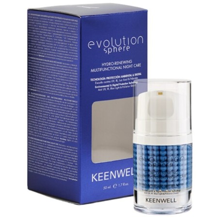 KEENWELL EVOLUTION SPHERE DRĖKINAMASIS ATKURIAMASIS NAKTINIS VEIDO KREMAS, 50 ml