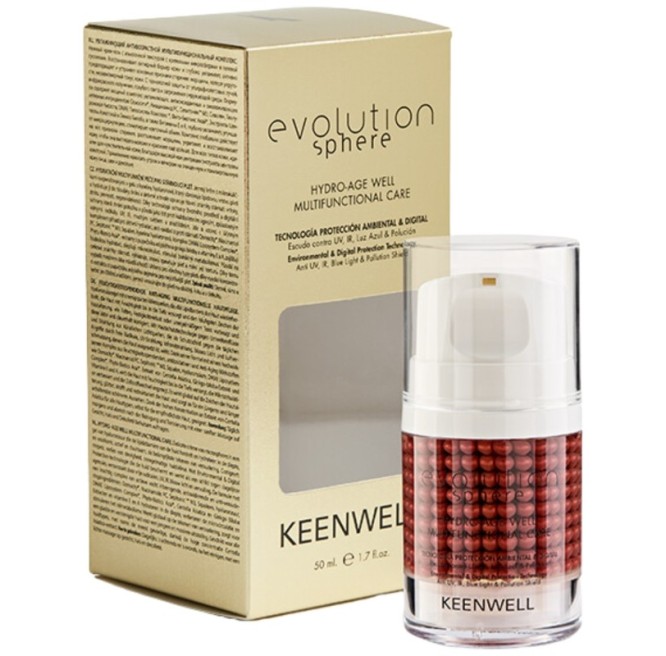 KEENWELL EVOLUTION SPHERE DRĖKINANTIS VEIDO KREMAS, 50 ml