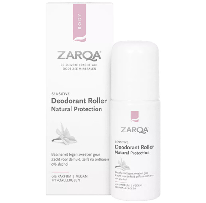 ZARQA NATŪRALUS APSAUGINIS RUTULINIS DEZODORANTAS, 50 ML