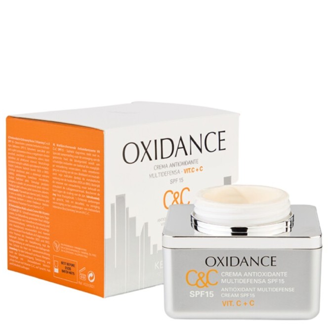 KEENWELL OXIDANCE DIENINIS VEIDO KREMAS SU VITAMINU C SPF 15, 50 ml