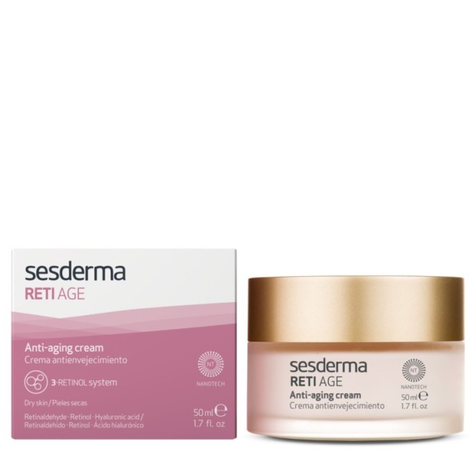 SESDERMA RETI-AGE VEIDO KREMAS, 50 ML