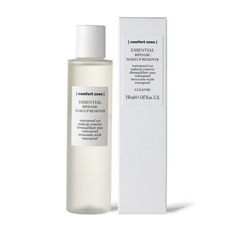 COMFORT ZONE ESSENTIAL dvifazis, vandeniui atsparaus akių makiažo valiklis, 150 ml
