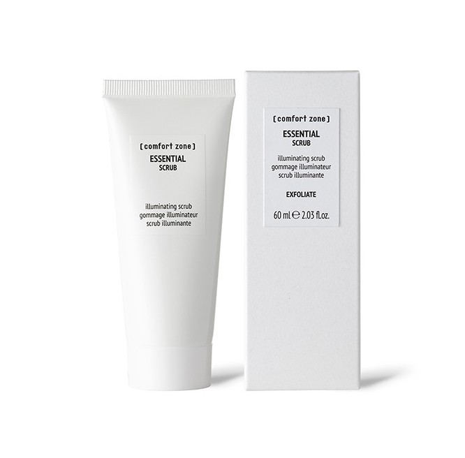 COMFORT ZONE ESSENTIAL švytėjimą atstatantis veido šveitiklis, 60 ml