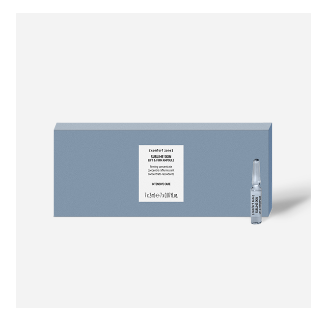 COMFORT ZONE SUBLIME SKIN stangrinamsis koncentratas ampulėse, 7 x 2 ml