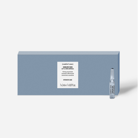 COMFORT ZONE SUBLIME SKIN stangrinamsis koncentratas ampulėse, 7 x 2 ml