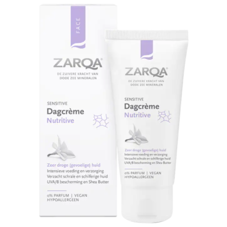 ZARQA MAITINAMASIS DIENINIS VEIDO KREMAS, 50 ML