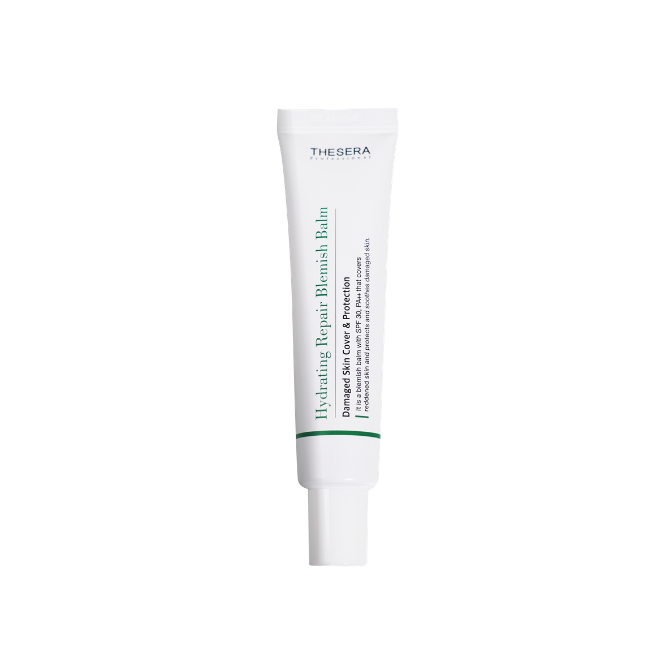 THESERA HYDRATING REPAIR BLEMISH BALM VEIDO KREMAS SU SPALVA SPF 30, 30 ML (2 ATSPALVIS)