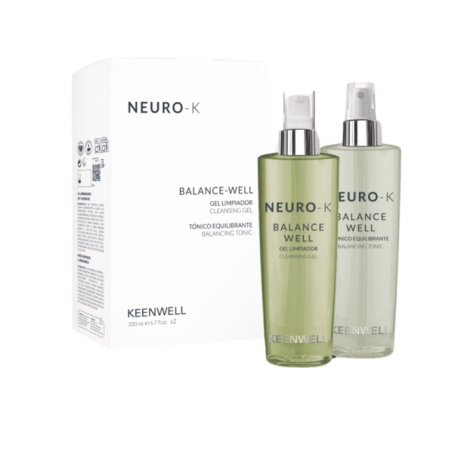 KEENWELL NEURO-K RINKINYS ODOS PH BALANSO ATKŪRIMUI (VALOMASIS GELIS 200 ML + TONIKAS 200 ML) 
