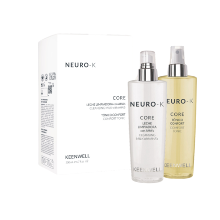 KEENWELL NEURO-K RINKINYS ODOS VALYMUI (VALOMASIS VEIDO PIENELIS 200 ML + TONIKAS 200 ML)