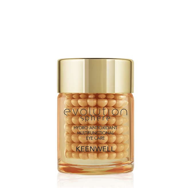 KEENWELL EVOLUTION SPHERE DRĖKINANTIS ANTIOKSIDACINIS DAUGIAFUNKCINIS PAAKIŲ KREMAS, 15 ML