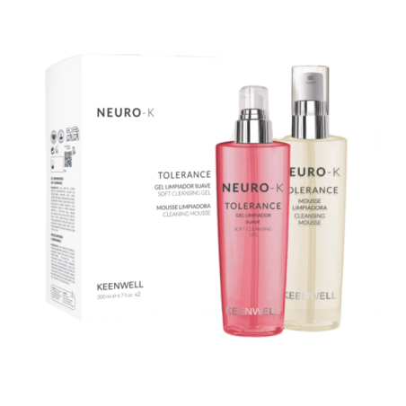KEENWELL NEURO-K RINKINYS JAUTRIOS ODOS PRIEŽIŪRAI (ŠVELNUS VALOMASIS GELIS 200 ML + VALOMOSIOS PUTOS 200 ML) 