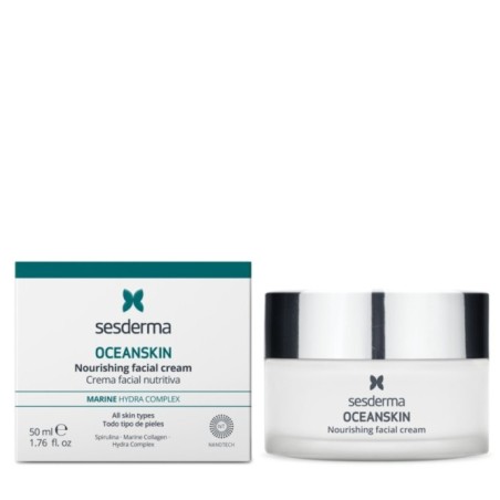 SESDERMA OCEANSKIN MAITINAMASIS VEIDO KREMAS, 50 ML