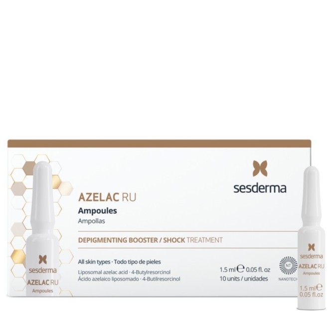 SESDERMA AZELAC RU AMPULĖS NUO PIGMENTACIJOS, 10 X 1,5 