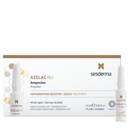 SESDERMA AZELAC RU AMPULĖS NUO PIGMENTACIJOS, 10 X 1,5 