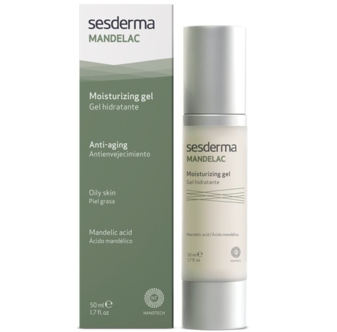 SESDERMA MANDELAC DRĖKINAMASIS GELIS JAUTRIAI ODAI, 50 ML