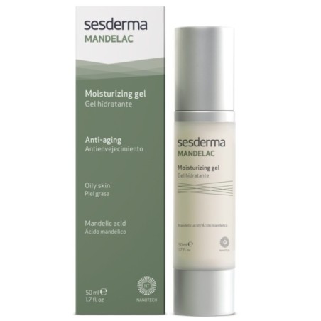 SESDERMA MANDELAC DRĖKINAMASIS GELIS JAUTRIAI ODAI, 50 ML